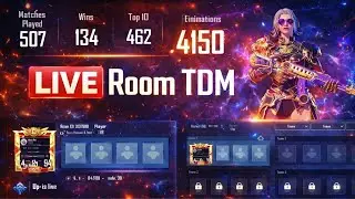 Bgmi live room 60 FPS #bgmi1v1 #shortfeed #liveroom #bgmitdm up is live