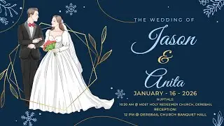 Wedding of Jason with Anita | Live Stream