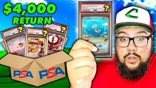 POKEMON PSA CARD REVEAL | OVER $4k in VALUE