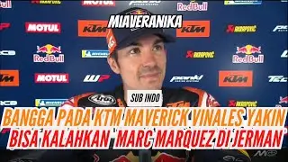 [SUB INDO] MAVERICK VINALES BANGGA PADA KTM BISA POSISI 5 TERATAS 😎