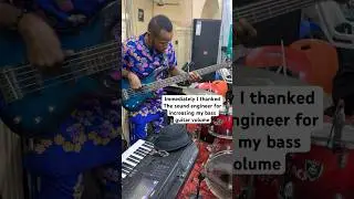 Immediately I thanked The sound engineer #sound #bass #music