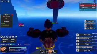 Soloing a Sea Beast with Gear 4 in Haze Piece (Roblox)