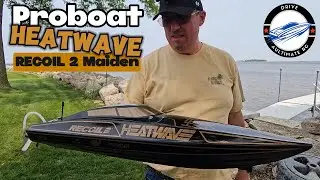 Ideal 1st Ready to Run RC Boat? Proboat RECOIL 2 Heatwave:  Maiden Run
