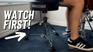 5 CORE Drum Throne - Up Close & In Depth Review - My thoughts on how this drum stool compares