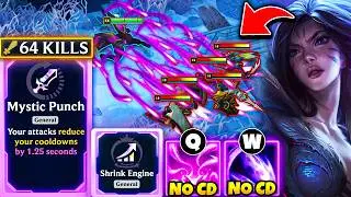Infinite Missile Spam Kai'Sa: Shrink Engine + Mystic Punch | ARAM Mayhem