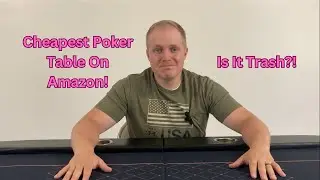 Cheapest Poker Table On Amazon!