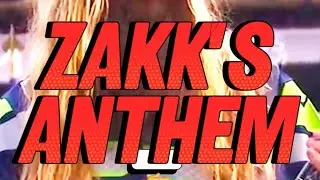 Zakk Wylde U.S.A. National Anthem on Electric Guitar (@ NFL GAME) 🇺🇸🔥👏 #zakkwylde #nfl