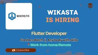 Wikasta is Hiring Flutter Developer (Freshers) | Work From Home | 4.5&ndash;6.5 LPA Remote Job skill layer