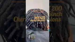 Transitioning from large to thin locs Cherilocs