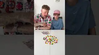 This kid must have eyes in the back of his head