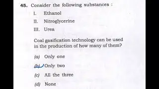 Coal Gasification Technology I UPSC 2025 Prelims I S&T #upscprelims