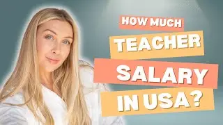 HOW MUCH IS TEACHER SALARY IN THE USA? #salary