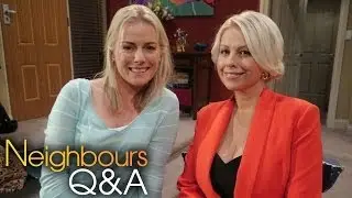 Neighbours Q&A - Kate Kendall (Lauren Carpenter) and Melissa Bell (Lucy Robinson) - Part 1
