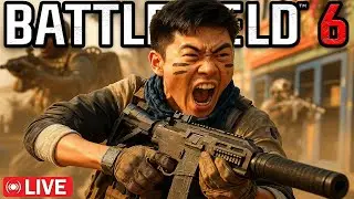 BATTLEFIELD 6 &ndash; TOP 5 RANKED PLAYER IN THE WORLD! + ENTERING RANK 200! 🔴 MASTERY CAMO GRIND!