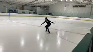Aliera Rodrigo Preliminary Skating Skills Test