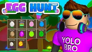 ПРОХОДИМ EGG HUNT 2021 В СИМУЛЯТОРЕ ЖВАЧКИ В РОБЛОКС! BUBBLE GUM SIMULATOR ROBLOX