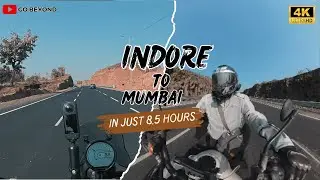 INSANE 600Kms Indore to Mumbai Bike Ride on Himalayan 450