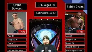 UFC Vegas 80 Main Event Breakdown & Prediction | Grant Dawson vs Bobby Green
