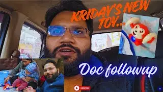 Kriday&rsquo;s New Monkey Toy 🐒 | Doctor Follow-Up & Sunlight Time | Family Vlog