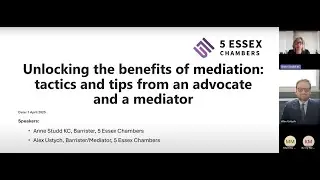 Webinar   Unlocking the benefits of mediation