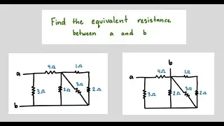 Calculating Equivalent Resistance between 2 Nodes - With Special Regard for Node Placement