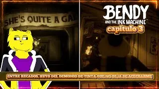 ENTRE RECADOS, HUYO DEL DEMONIO DE TINTA QUE NO DEJA DE ACECHARME / Bendy and the Ink machine