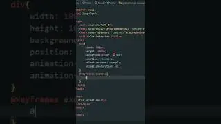 CSS animation in html Css.