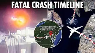 Video graphic shows min-by-min breakdown of doomed American Airlines jet's harrowing final moments
