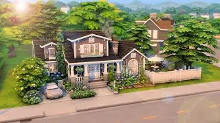 Бунгало бабушки и дедушки🪻 // The Sims 4: Скоростное строительство // Без CC
