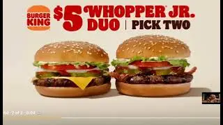 $5 Whopper Jr Duo (:06)