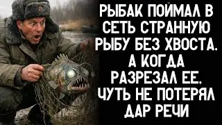 Рыбак поймал в сеть странную рыбу без хвоста, а когда разрезал её, чуть не потерял дар речи!
