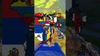 Europe but upside down #viral#map#country#europe