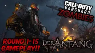 *DER ANFANG* ROUND 1-15 GAMEPLAY!! (VANGUARD ZOMBIES) FIRST PLAYTHROUGH!!