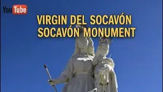 The monument of the Virgin of Socavon in Oruro, Bolivia