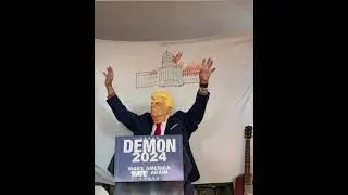 ORANGE DEMON IN A WHITE HOUSE
