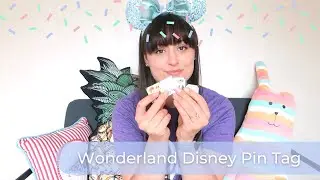 Wonderland Disney Pin Tag