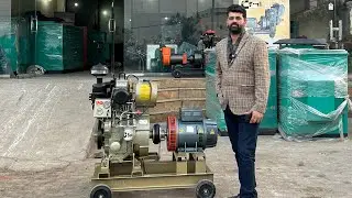 Kirloskar Generator 14hp Eicher Diesel Engine | 3 Phase Kirloskar Alternatour Generator