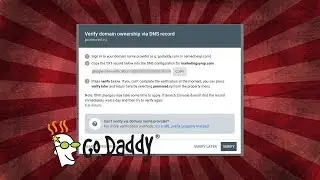 How to set up Google Search Console domain verification using a DNS TXT record entry