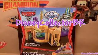 Cars 2 Ramones Color Changers Playset Body Shop Ramone CARS Toys Меняем цвет с помощью ВОДЫ