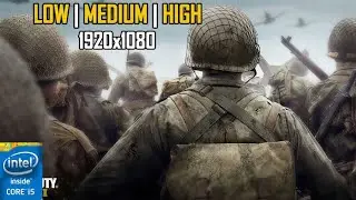 Call of Duty: WWII | GTX 960 2GB + I5 4690 + 16gb ram | Benchmark Test