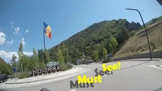 Barcelona to Andorra Road Trip (TimeLapse)