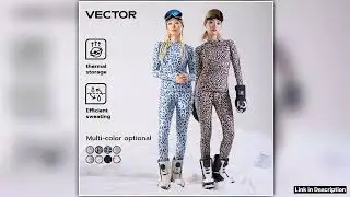 VECTOR Women Ultra Soft Winter Quick Dry Base Layering Set Microfiber Fleece Thermal Underwear Long