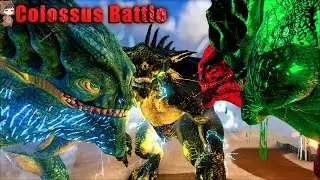 Огонь VS Лед VS Каустик VS Электричество | ARK Mod Battle #99