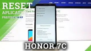 How to Restore App Defaults in Honor 7C - Reset App Preferences