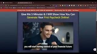 Click Wealth System   2023 Biz Opp Offer   $1 95EPC For Cold Traffic