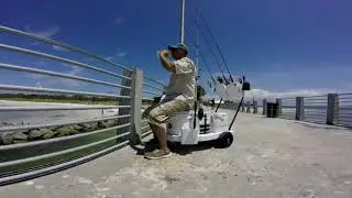 Seamule Pier Fishing Cart