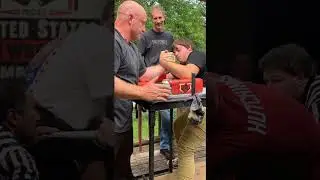 Todd Hutchings Toddzilla Arm Wrestling Funny Moment - Guy pays Todd for a pin