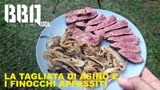 La tagliata di asino sul braciere e i finocchi appassiti