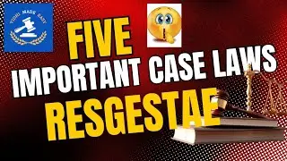 IMPORTANT CASE LAWS ||  DOCTRINE OF RESGESTAE || BHARTIYA SAKSHYA ADHINIYAM,2023