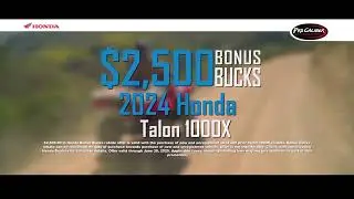 $2,500 Bonus Bucks on 2024 Honda Talon | Pro Caliber Motorsports